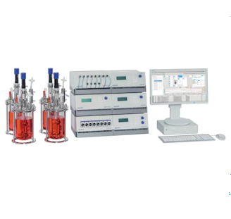 德國(guó)艾本德Eppendorf,DASGIP? Parallel Bioreactor System, 適用細(xì)胞培養(yǎng)，最大 50?sL/h 通氣, 12 罐體系統(tǒng)，臺(tái)式罐體